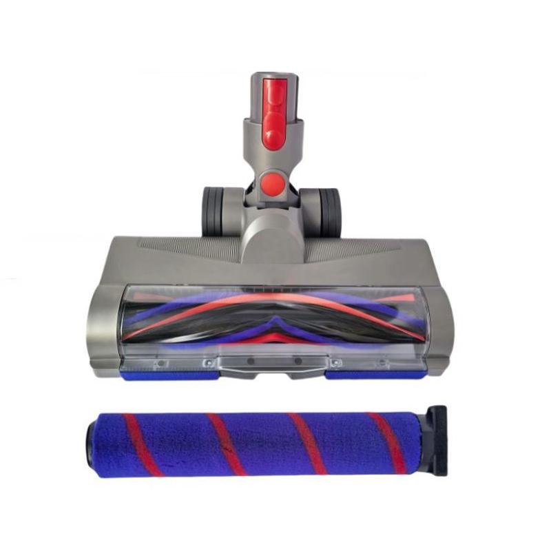 Direct-Drive Head+Soft Roller Combo For Dyson V7 V8 V10 V11 V15 Vacuum with Wide-Angle Green LED Light for Dust Revealing