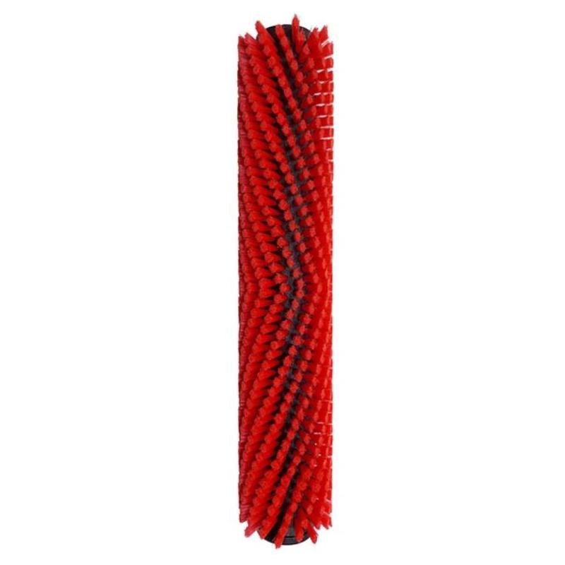 Floor Scrubber Roller Brush Replacement Part For Karcher BR30/4C, Color: Red Neutral Brush