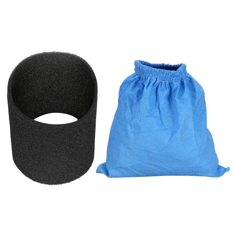 Textile Bag + Foam Filter Set For Karcher MV1 / WD1 / NT20 Vacuum Cleaner