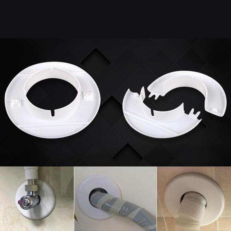 55mm Aesthetic Wall Hole Cover for Air Conditioner Pipes Decorative Cable Clutter Shield & Universal AC Pipe Wall Plate