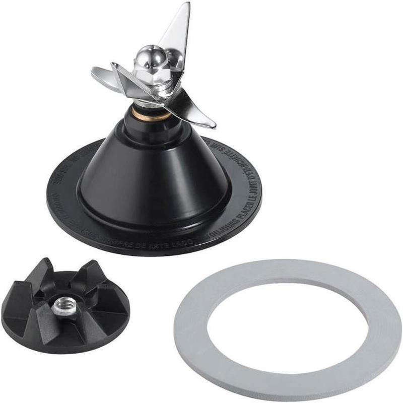 Blender Blade And Gasket Kit For Hamilton Beach HBB908 / 909 / 918 / 919(Black)