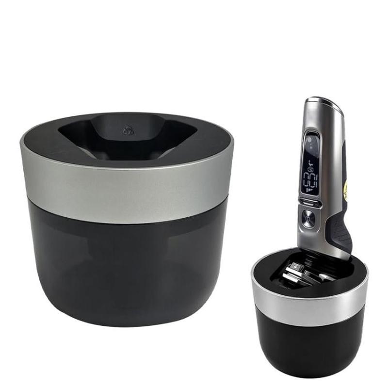 For Philips Shaver 9000 Series Wireless Cleaning Station XP9402/9405/9201/9205 Sanitizing Dock(Black)