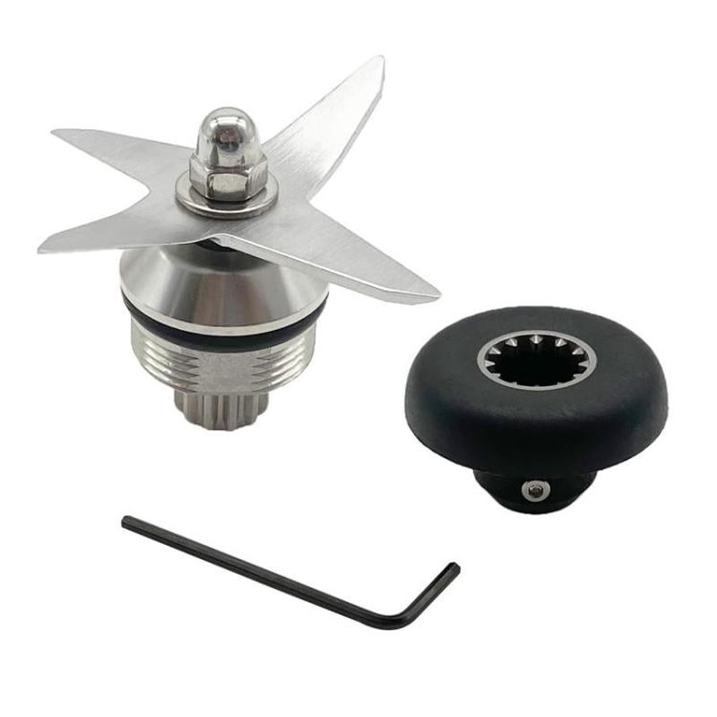 For Vitamix 5200 Stainless Steel Ice Breaker Accessory, Specification: Toothless Blade + Mushroom Head + Wrench