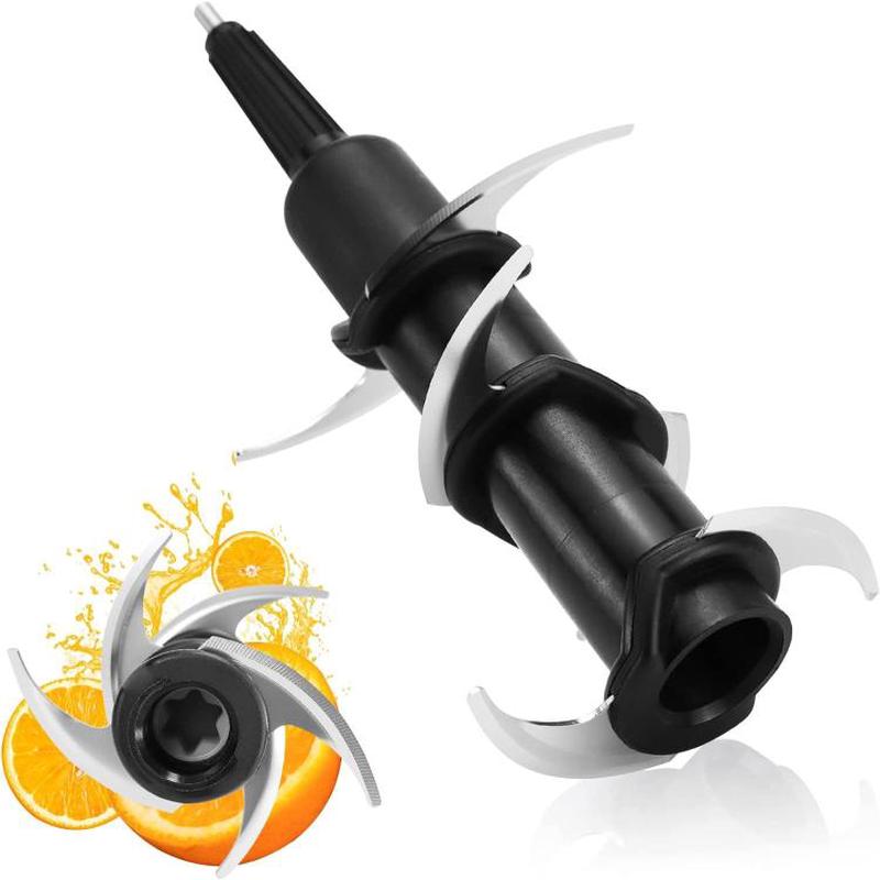 Replacement 6-Blade For Ninja Blender 72 Oz Pitcher BL500 BL660 BL700 BL740 NJ600C(Silver)