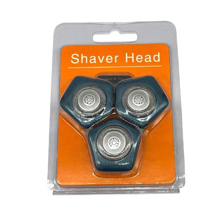 SH71 Electric Shaver Upper Head Assembly, For Philips Honeycomb Blades S5585 / S5587 / S7731(Gray+Light Blue)