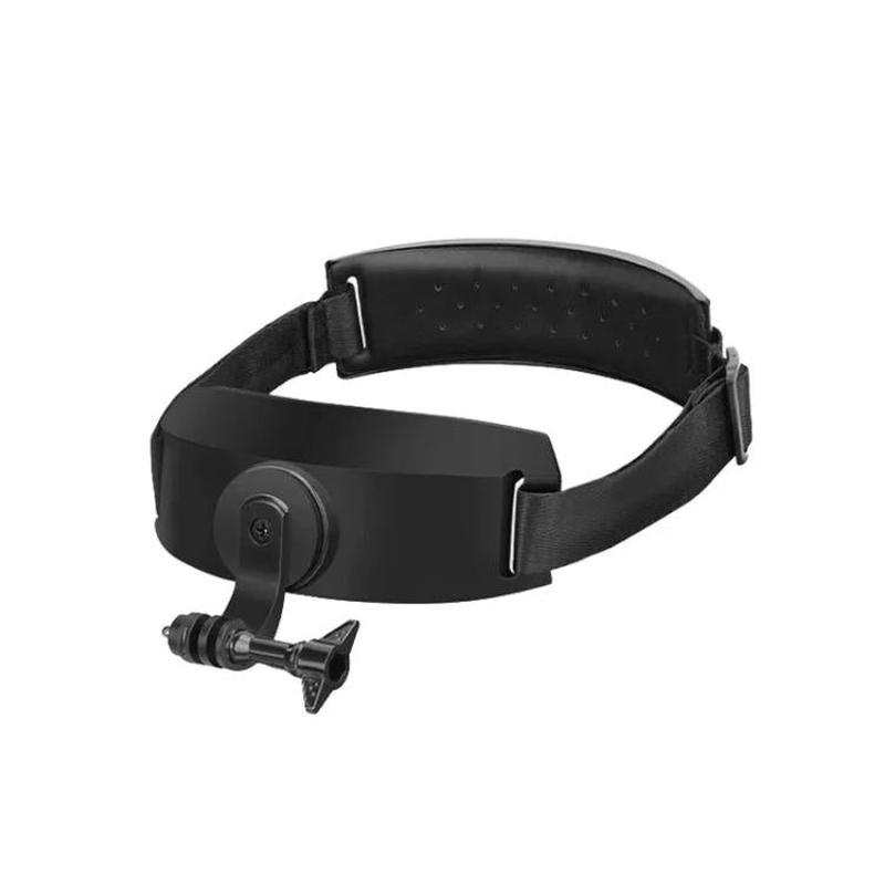 For DJI Action 5 Pro / 4 / 3 Hands-Free Driving Recorder & Sports Camera Mount Head Strap Headband Mount
