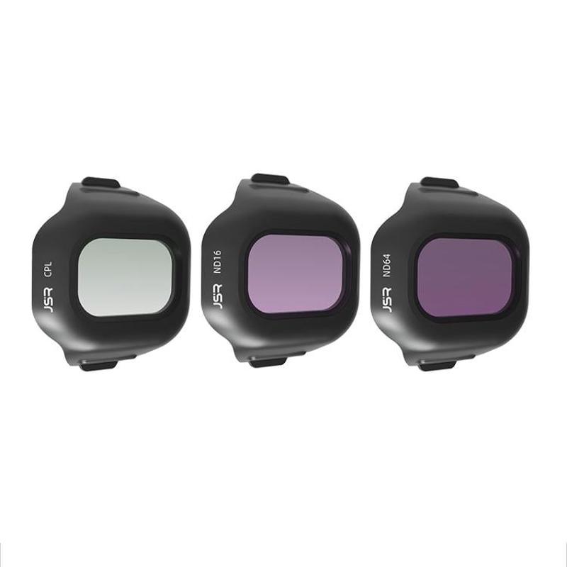 For DJI Mini 5 Pro JSR CB Series Clip-on Drone Camera Lens Filter, Filter:3 in 1 CPL ND16/64