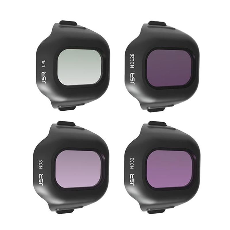 For DJI Mini 5 Pro JSR CB Series Clip-on Drone Camera Lens Filter, Filter:4 in 1 CPL ND8/32/128