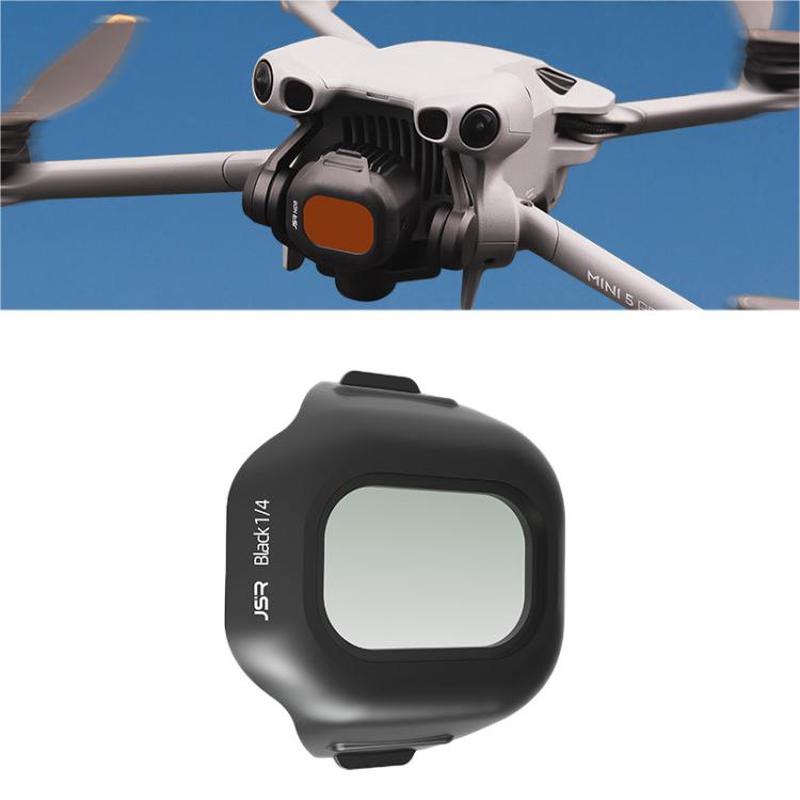 For DJI Mini 5 Pro JSR CB Series Clip-on Drone Camera Lens Filter, Filter:Black Mist 1/4