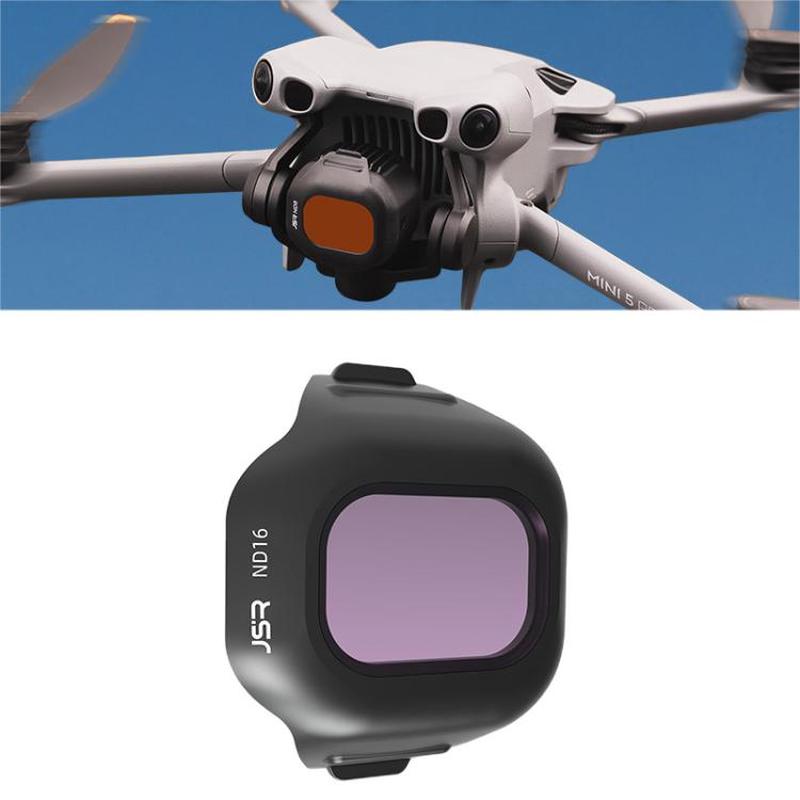 For DJI Mini 5 Pro JSR CB Series Clip-on Drone Camera Lens Filter, Filter:ND16