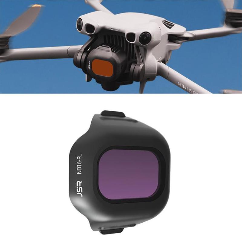 For DJI Mini 5 Pro JSR CB Series Clip-on Drone Camera Lens Filter, Filter:ND16PL