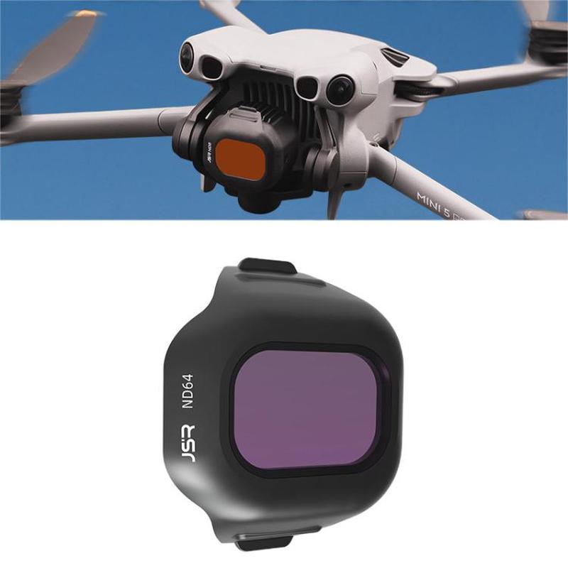 For DJI Mini 5 Pro JSR CB Series Clip-on Drone Camera Lens Filter, Filter:ND64