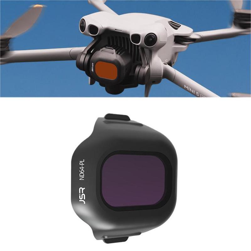For DJI Mini 5 Pro JSR CB Series Clip-on Drone Camera Lens Filter, Filter:ND64PL