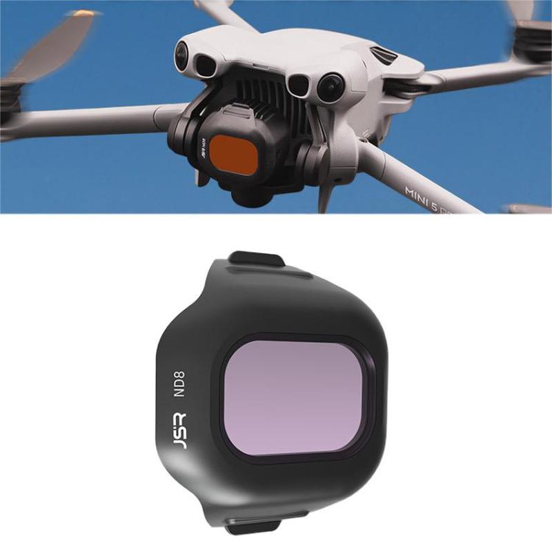 For DJI Mini 5 Pro JSR CB Series Clip-on Drone Camera Lens Filter, Filter:ND8