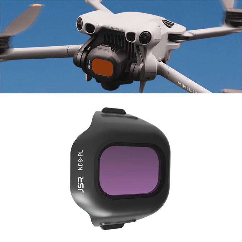 For DJI Mini 5 Pro JSR CB Series Clip-on Drone Camera Lens Filter, Filter:ND8PL