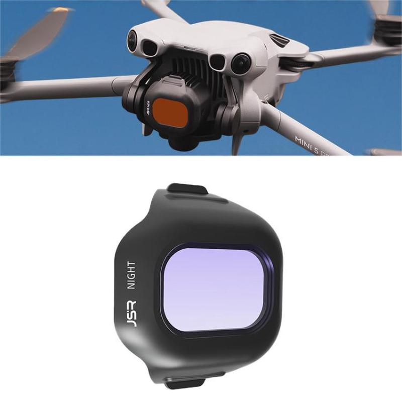 For DJI Mini 5 Pro JSR CB Series Clip-on Drone Camera Lens Filter, Filter:NIGHT