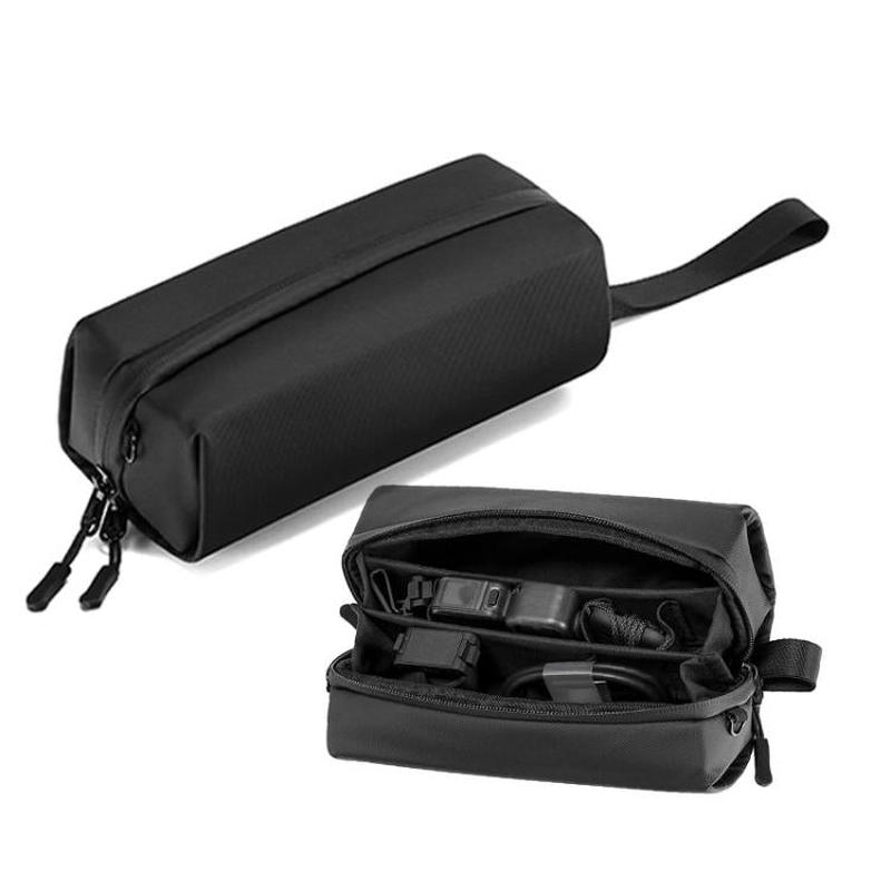 For DJI Osmo Nano Camera & Accessories Carrying Storage Pouch Portable Shoulder Sling Bag(Black)