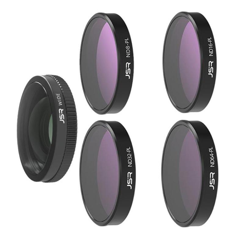 For DJI Osmo Nano JSR Lens Filter, Filter:5 in 1 Wide ND8/16/32/64PL