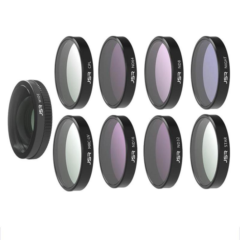 For DJI Osmo Nano JSR Lens Filter, Filter:9 in 1 Wide Mixed Filter