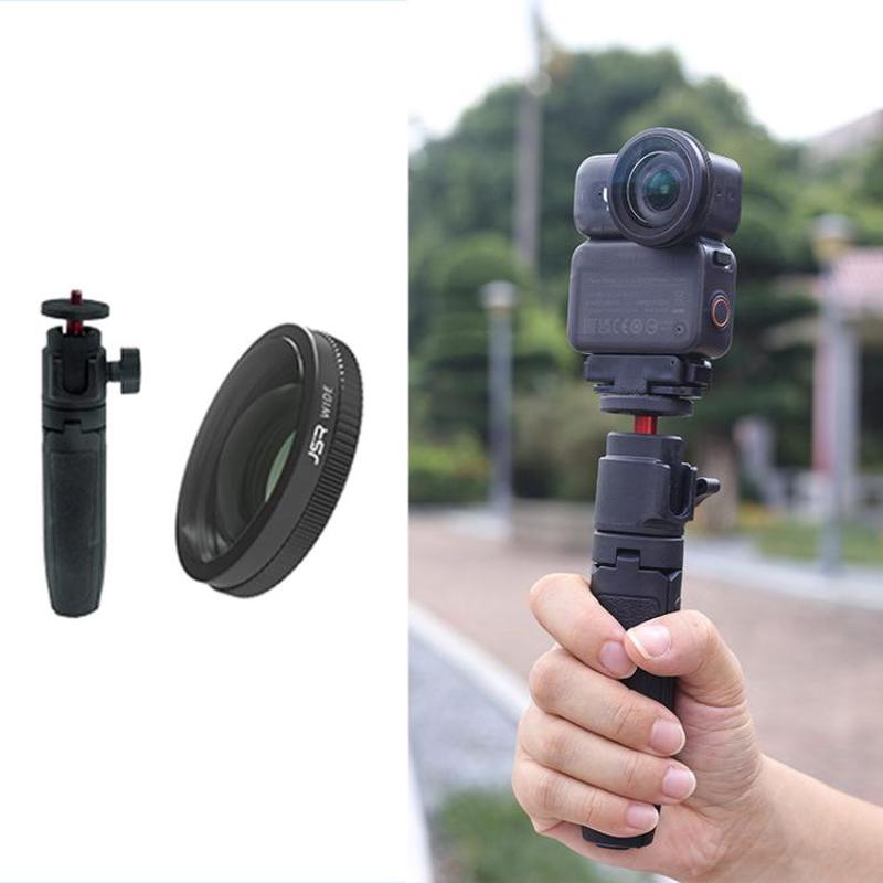 For DJI Osmo Nano JSR Lens Filter, Filter:Wide Lens + Mini Tripod