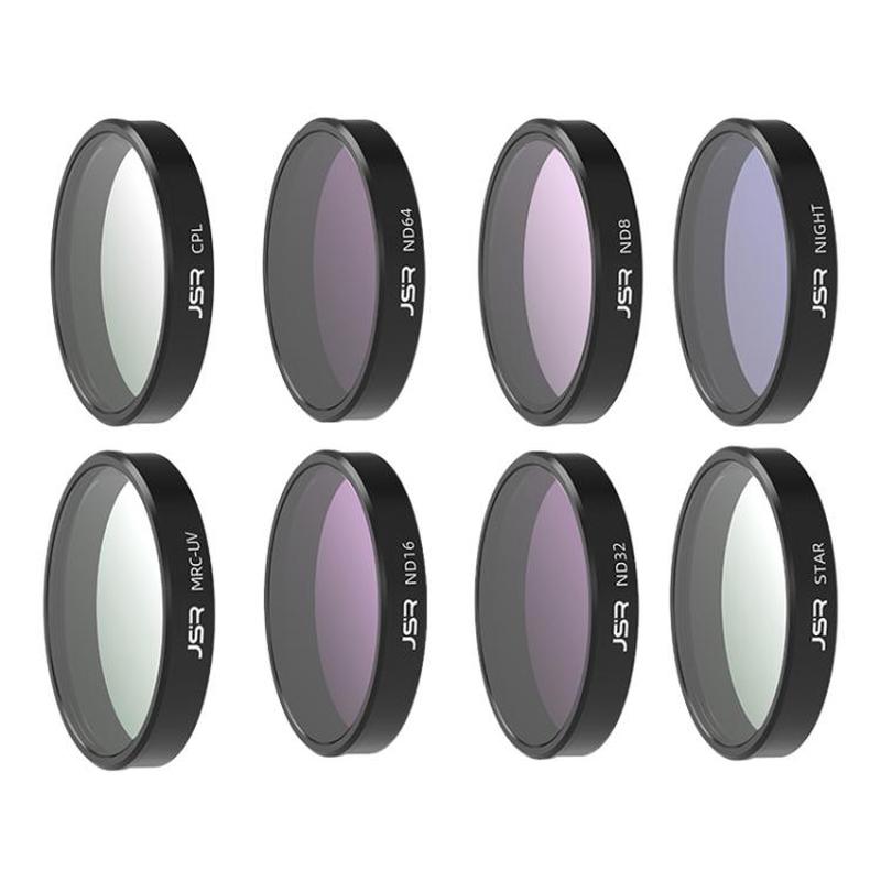 For DJI Osmo Nano JSR LH Series Lens Filter, Filter:8 in 1 CPL UV ND Mixed