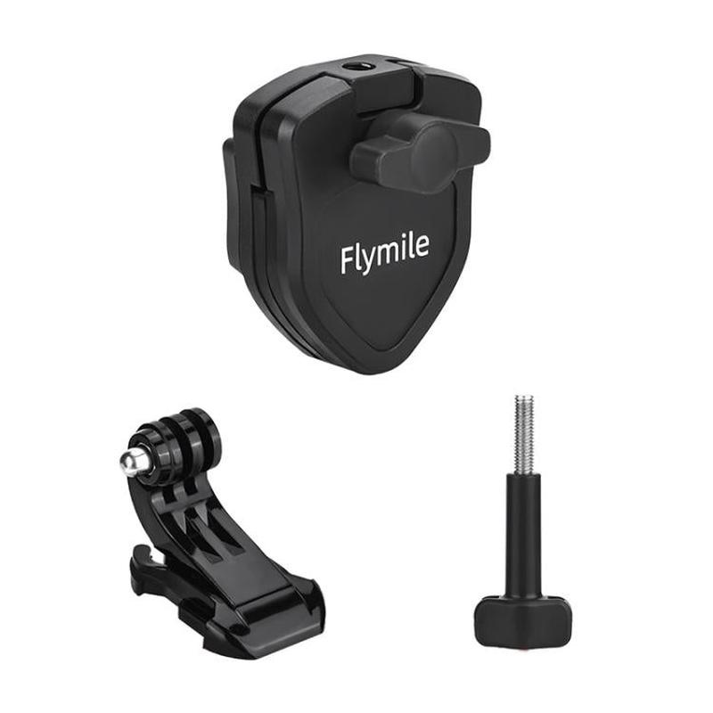 Flymile Motorcycle Windshield Action Camera Mount For DJI Osmo Action 5 Pro / GoPro 13(ZZ10477)
