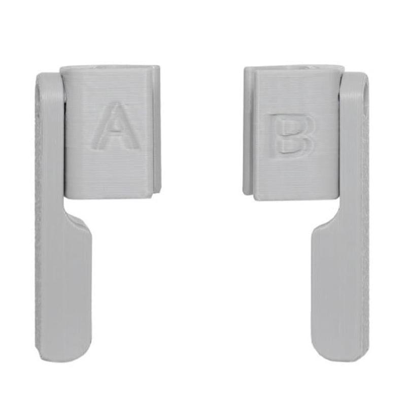 For DJI Mini 5 Pro 1pair Drone Height-Extending Landing Gear Foldable Non-Detachable Protective Bracket(Grey)