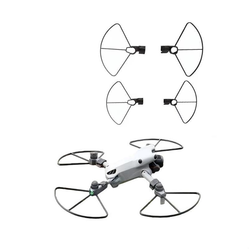 For DJI Mini 5 Pro Propeller Guards Anti-Collision Protective Bumper Ring Black