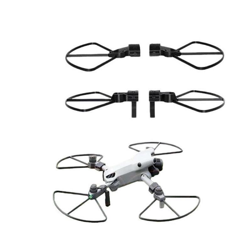 For DJI Mini 5 Pro Propeller Guards Anti-Collision Protective Bumper Ring Black Height Guard