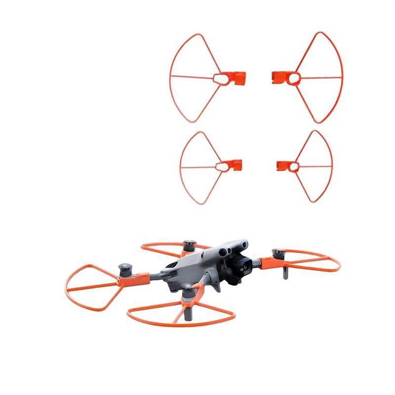 For DJI Mini 5 Pro Propeller Guards Anti-Collision Protective Bumper Ring Orange