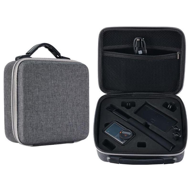 For DJI Osmo Action 3 / 4 / 5 Pro / 6 Camera Storage Bag Portable Storage Case(Grey)