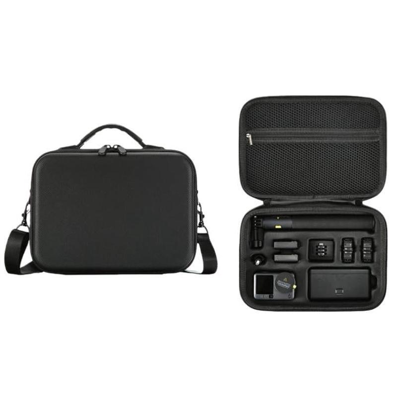 For DJI Osmo Action 6 Adventure Combo Camera Portable Bag Waterproof Shockproof Storage Box(Black)