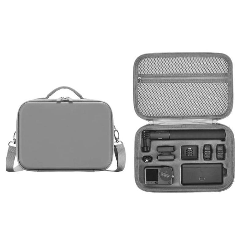 For DJI Osmo Action 6 Adventure Combo Camera Portable Bag Waterproof Shockproof Storage Box(Grey)