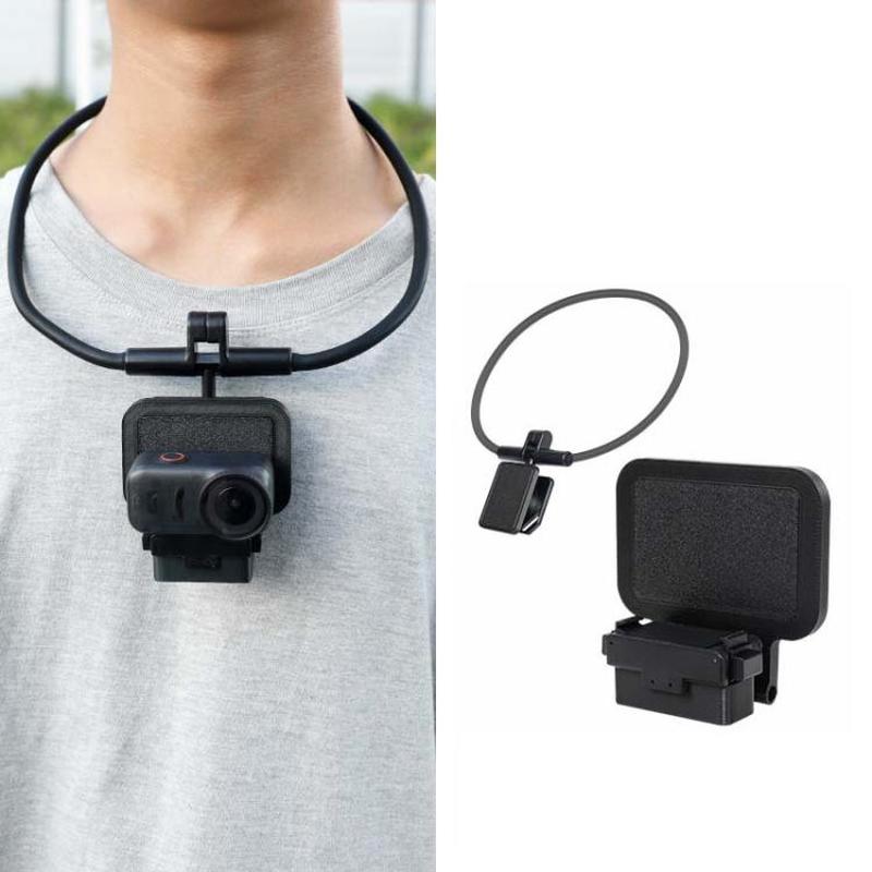 For DJI Osmo Nano Camera & Vision Dock Magnetic Backplate Desktop Stand With Neck Strap