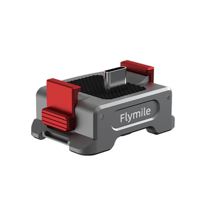 For DJI Osmo Pocket 3 Flymile Dual-Port 1/4" Thread Magnetic Quick-Release Charging Adapter(PO3037)