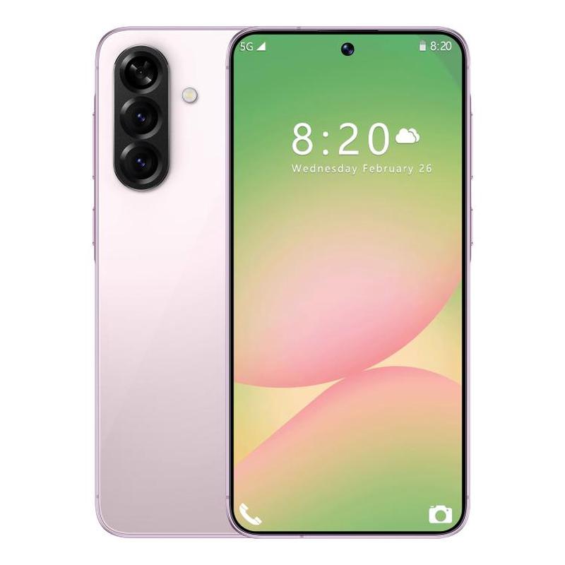 A56 / ZKA6, 4GB+64GB, 6.63 inch Android 12 MTK6762 Quad Core, Network: 4G, Dual SIM, Plug:US Plug(Pink)