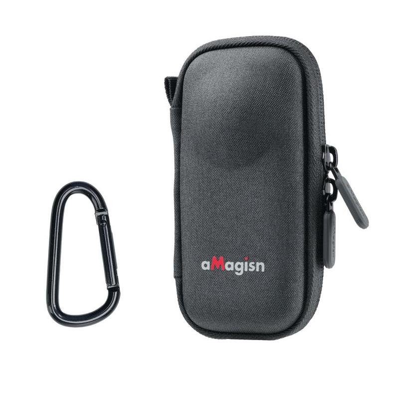 aMagisn Portable Camera Body Case for Insta360 X4 Air/X4/X5 Compact Protective Storage Bag(Black)