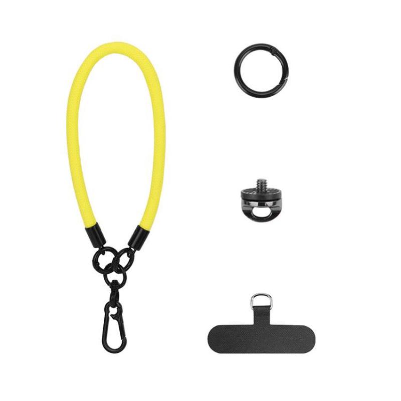 BRDRC Action Camera Anti-Loss Wrist Strap for Action Cameras, DV And Mobile Phones, Color: Yellow