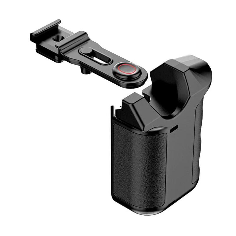 For DJI Action 5 Pro / 4 / 3 Street Photography Handle Metal Cage Shutter Button