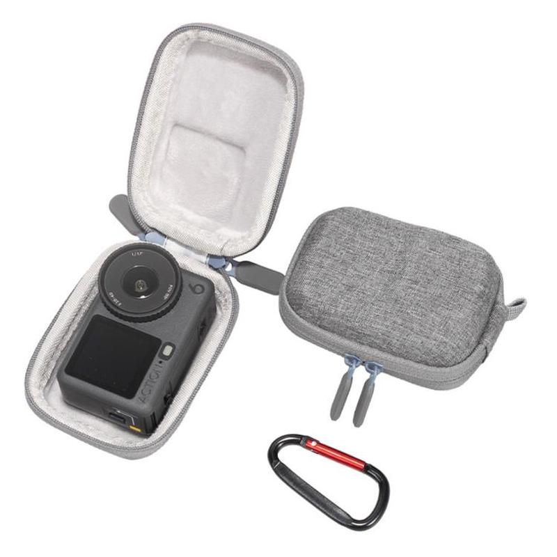 For DJI Osmo Action 6 Mini Body Shockproof Storage Bag(Grey)