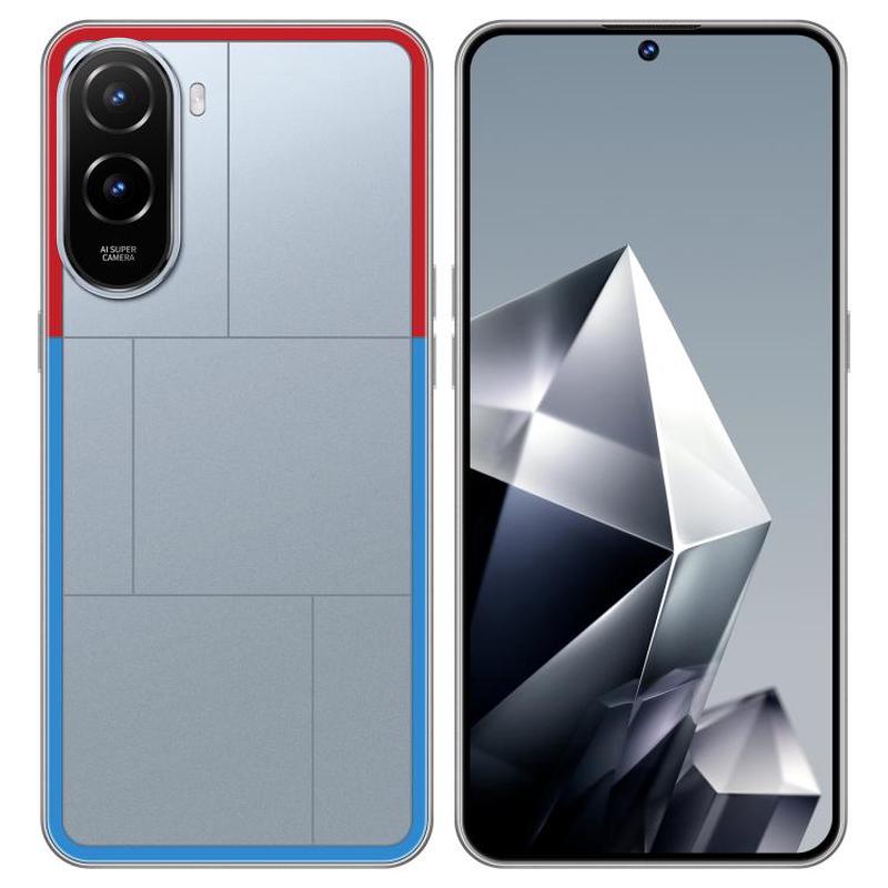 M7 Plus / ZKU130, 3GB+16GB, 6.56 inch Android 10 MTK6737 Quad Core, Network: 4G, Dual SIM, Plug:UK Plug(Silver)