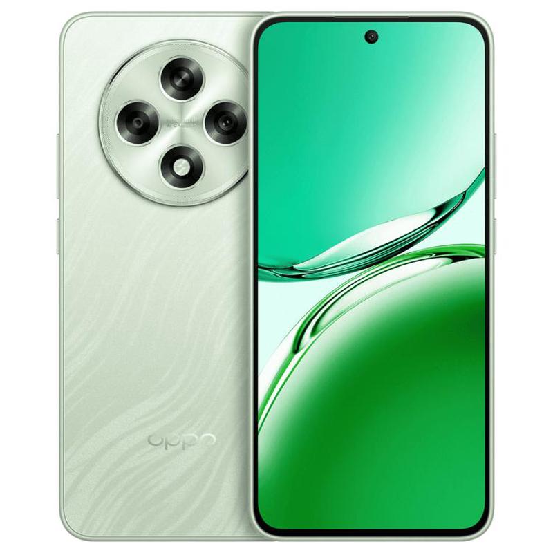 OPPO A3, 12GB+256GB, Screen Fingerprint, 6.7 inch ColorOS 14.0 Qualcomm Snapdragon 695 5G Octa Core, OTG, Network: 5G (Green)