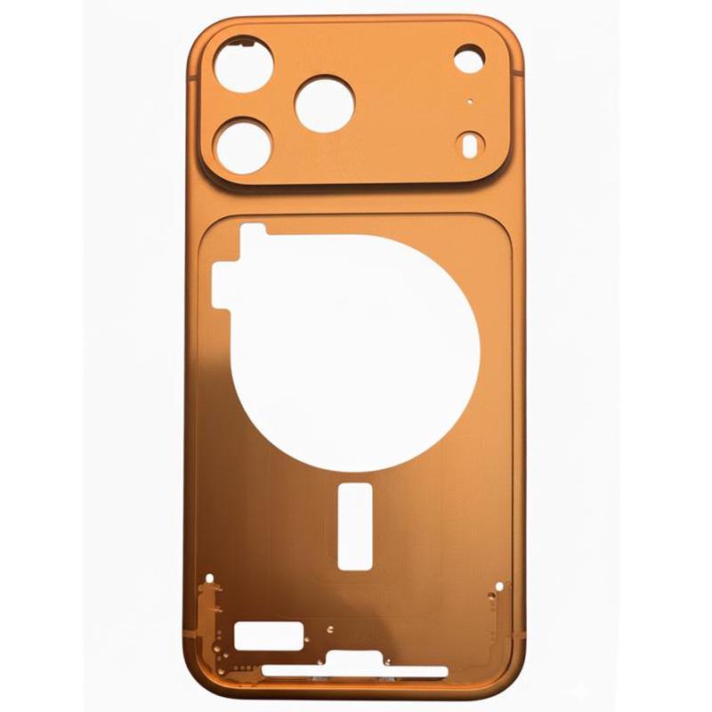 For iPhone 17 Pro Middle Frame Bezel Plate (Orange)