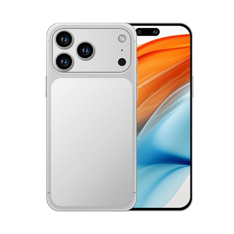 i17 Pro Max / A19, 4GB+64GB, 6.85 inch Android 8.1 MTK6762 Octa Core, Network: 4G, Dual SIM, EU Plug (White)