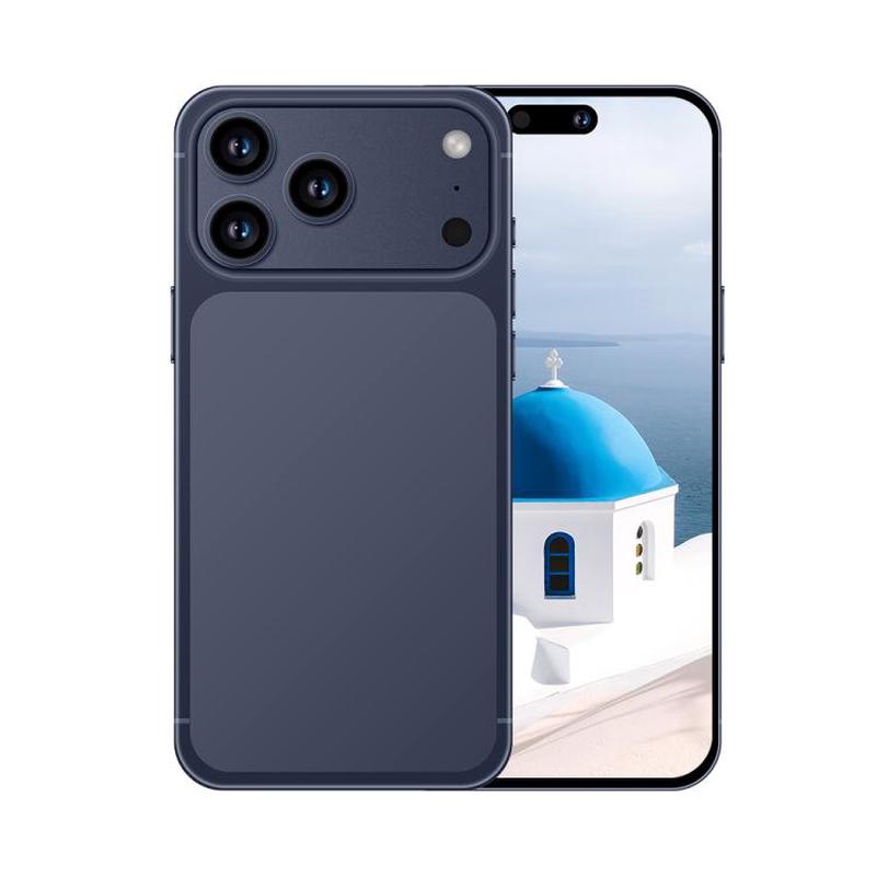 i17 Pro Max / A19, 4GB+64GB, 6.85 inch Android 8.1 MTK6762 Octa Core, Network: 4G, Dual SIM, UK Plug (Blue)