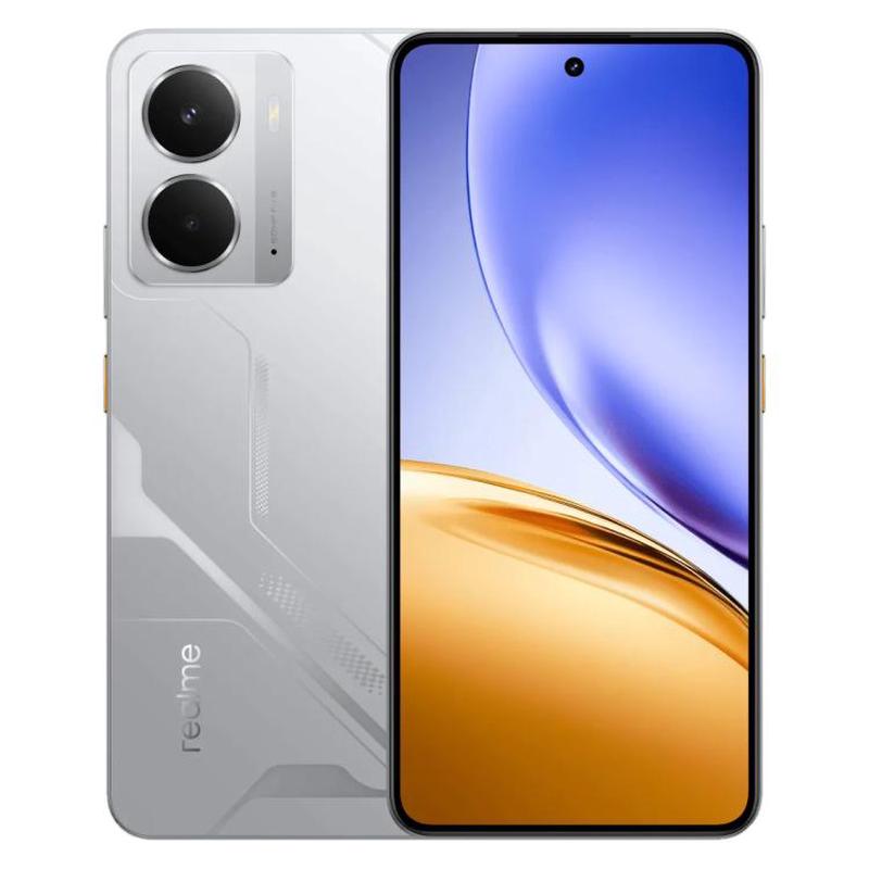 Realme 14, 16GB+256GB, Screen Fingerprint Identification, 6.67 inch Realme UI 6.0 Snapdragon 6 Gen 4 Octa Core, NFC, Network: 5G (Silver)