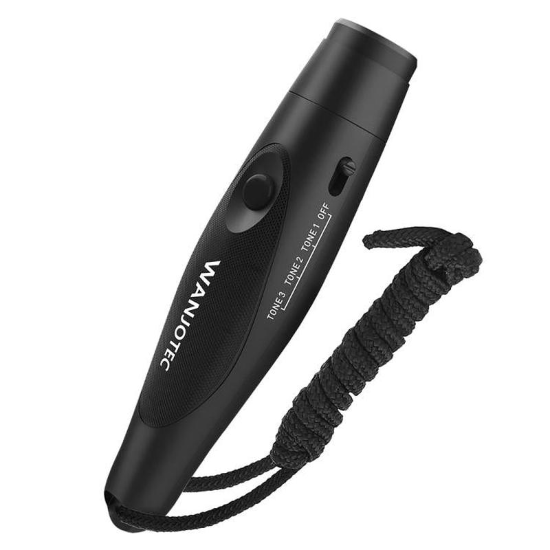 WANJOTEC EW001 Push Button Electronic Whistle(Black)