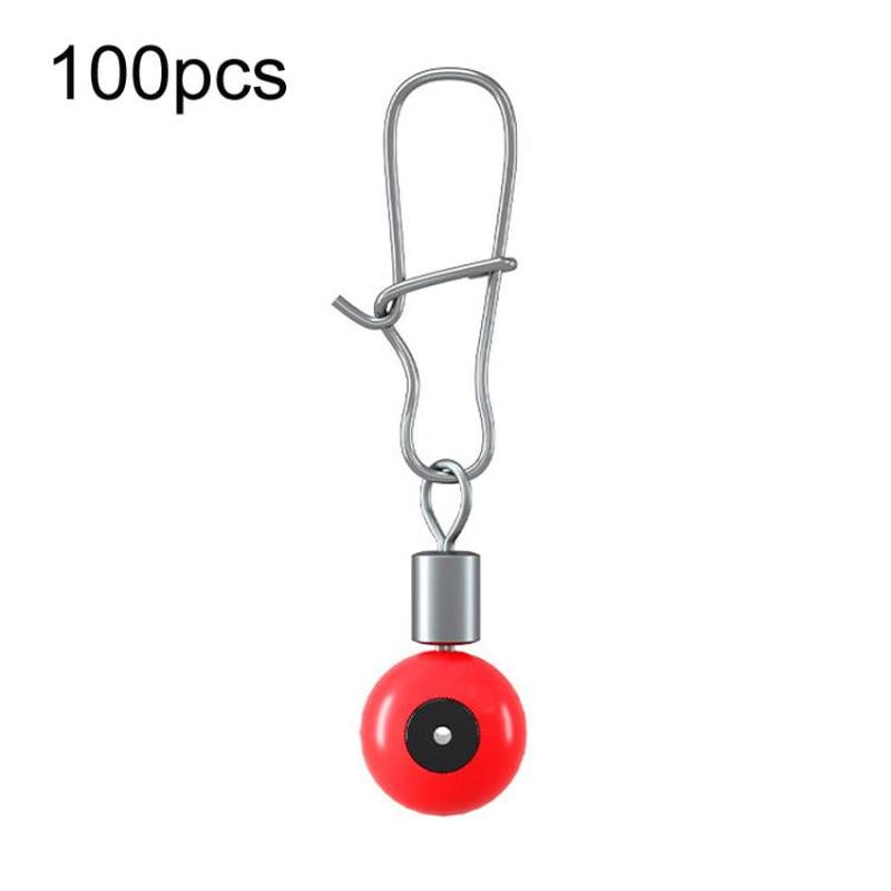 100pcs Fishing Space Beans Saltwater Fishing Float Seat Fishing Accessories, Style: Enhanced(Large)