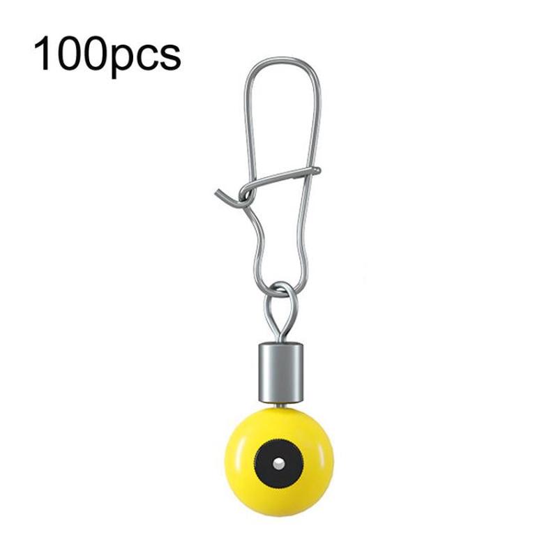 100pcs Fishing Space Beans Saltwater Fishing Float Seat Fishing Accessories, Style: Enhanced(Medium)