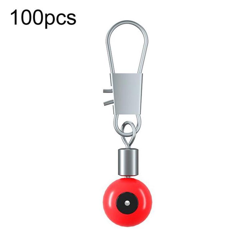 100pcs Fishing Space Beans Saltwater Fishing Float Seat Fishing Accessories, Style: Pin(Large)